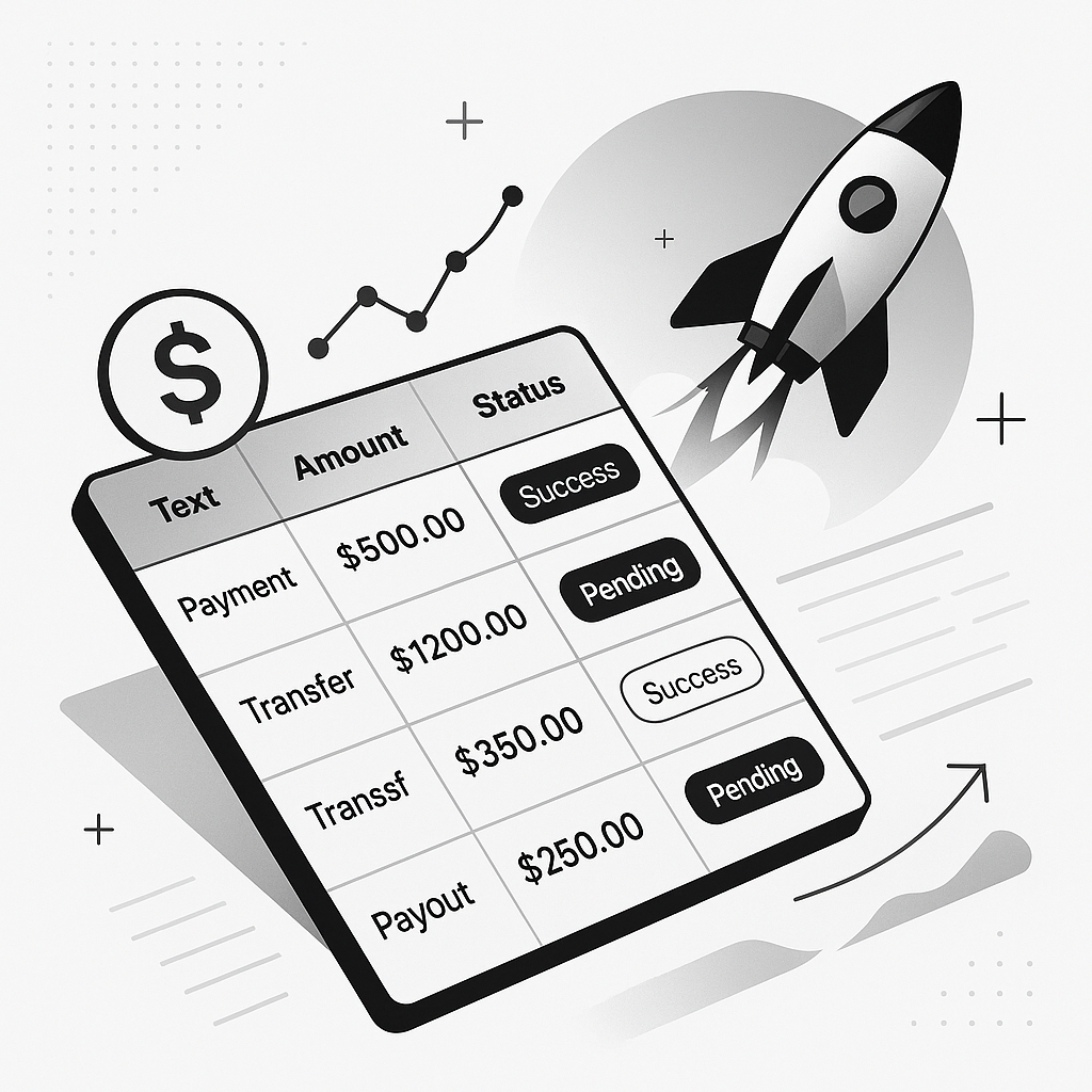 Users receiving payments